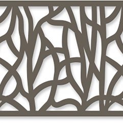 Decorative Lattice Designer Panel - Wilow Pattern - Warmstone